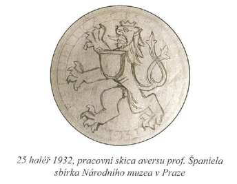 Varianty 25 haléře 1932